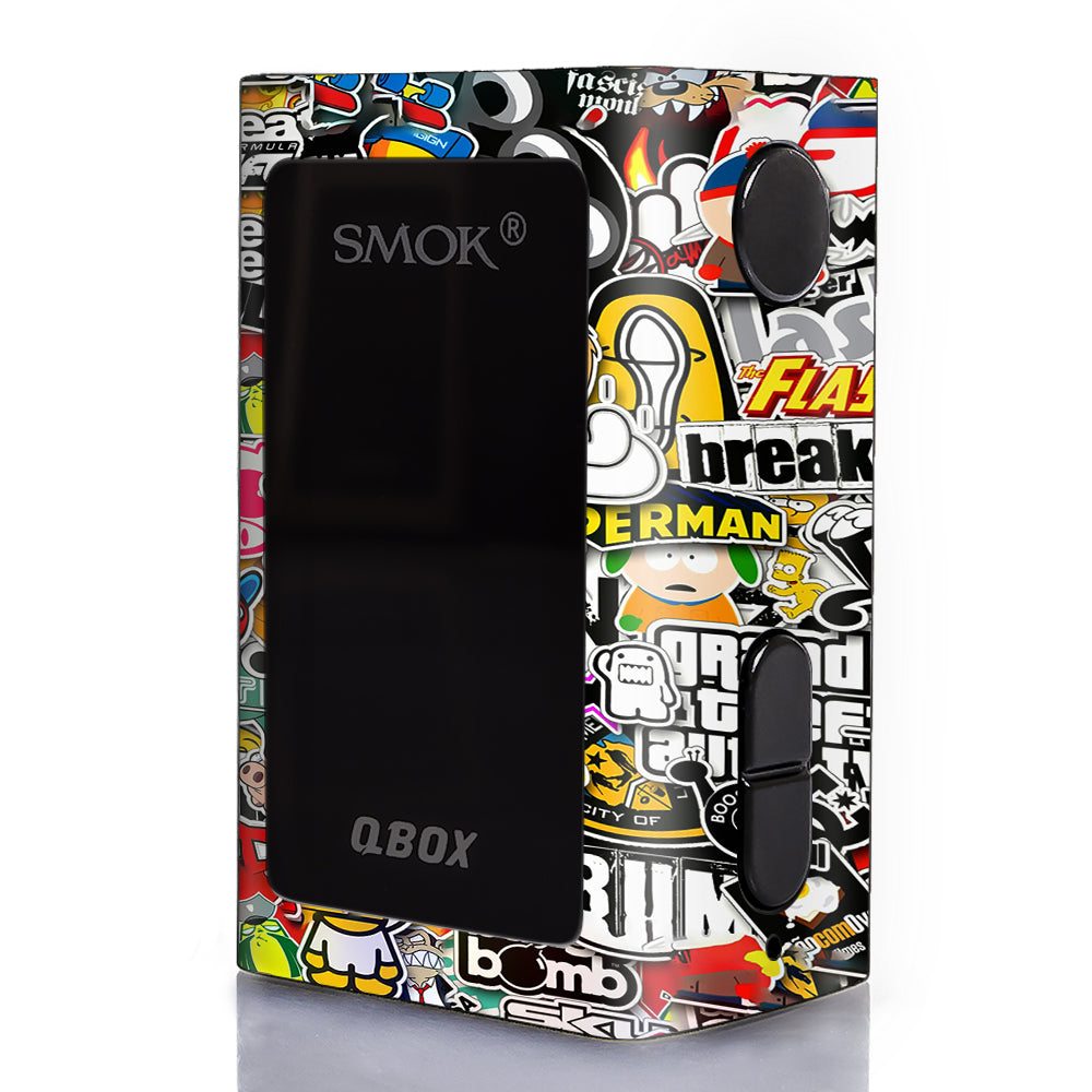  Sticker Slap Smok Q-Box Skin