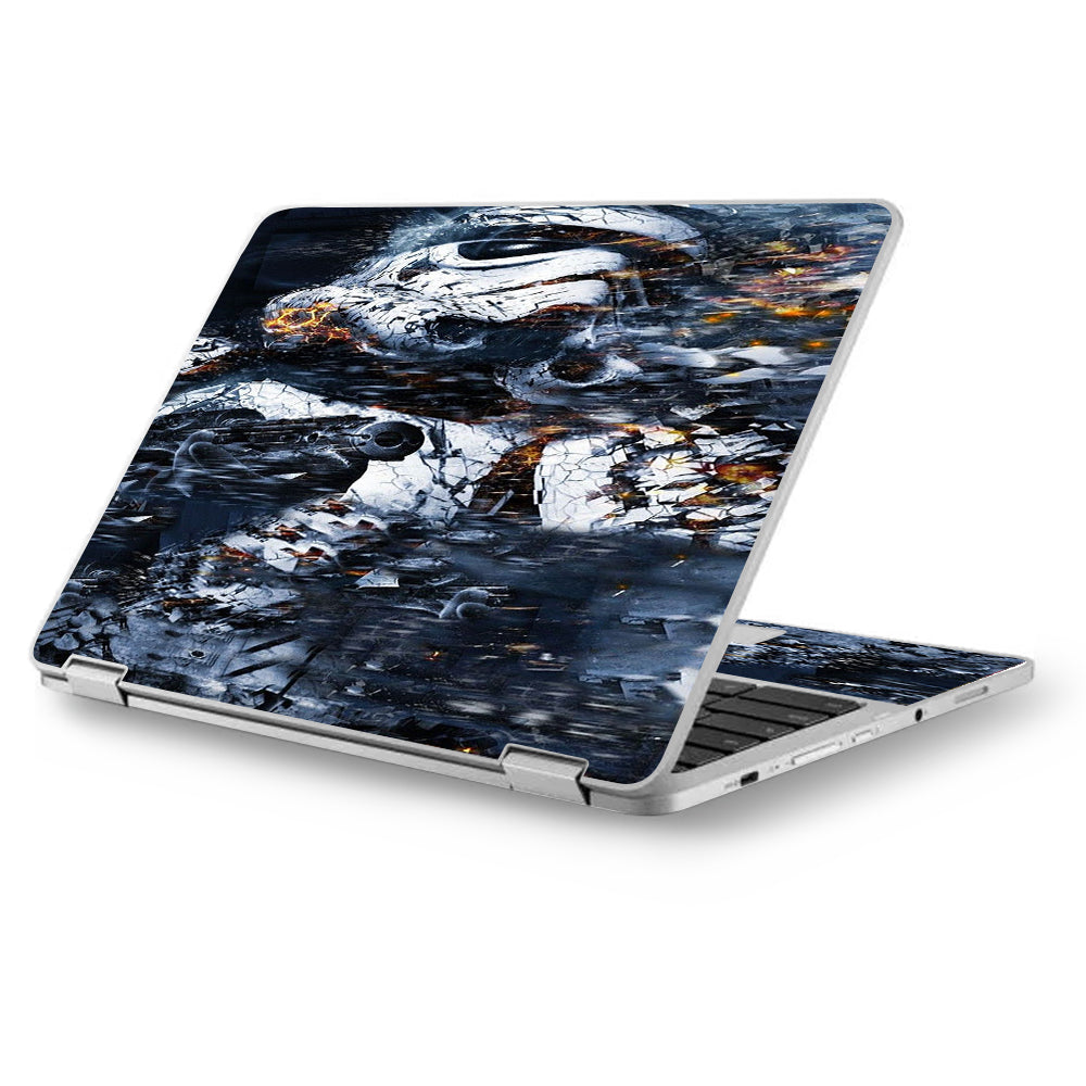  Crazy Storm Guy Asus Chromebook Flip 12.5" Skin