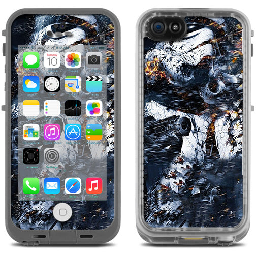  Crazy Storm Guy Lifeproof Fre iPhone 5C Skin