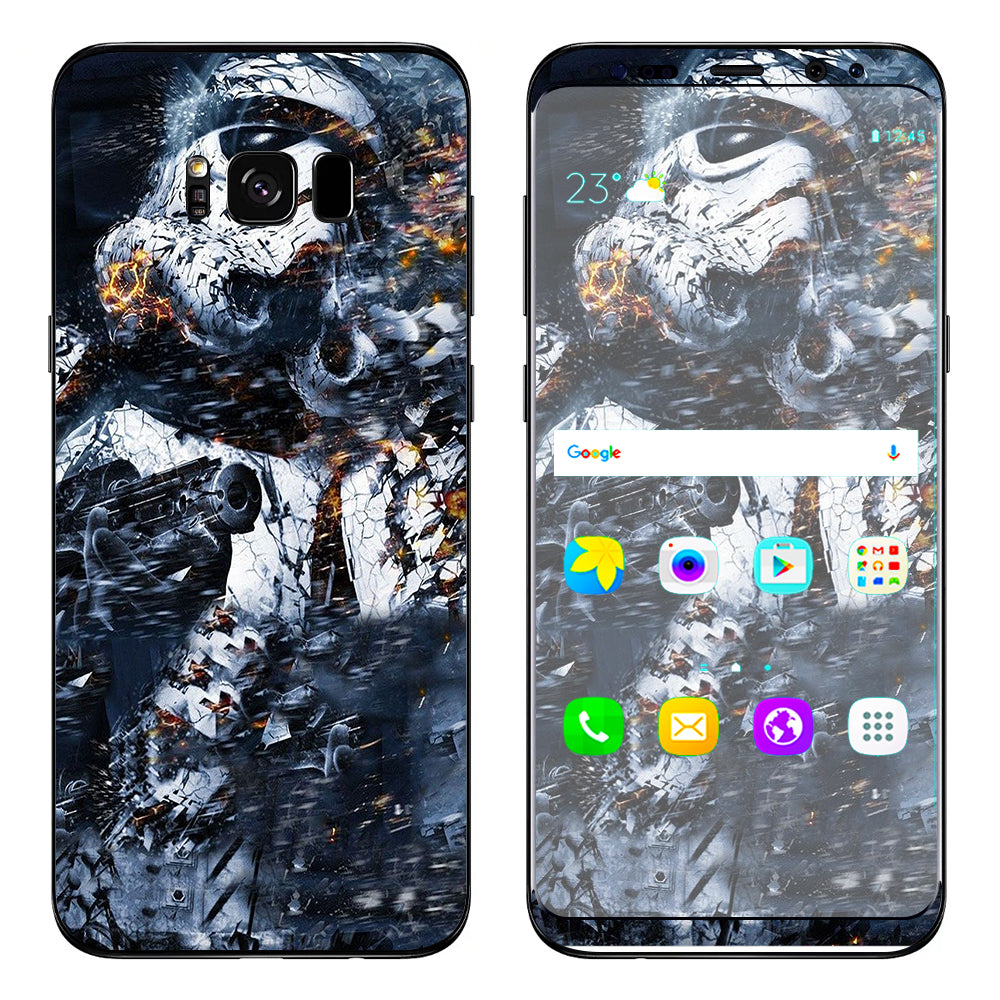  Crazy Storm Guy Samsung Galaxy S8 Skin