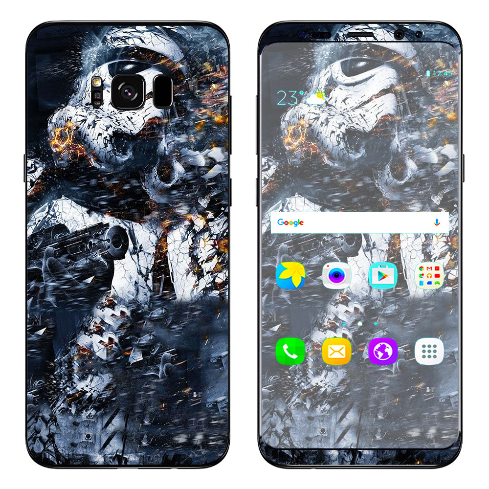  Crazy Storm Guy Samsung Galaxy S8 Plus Skin