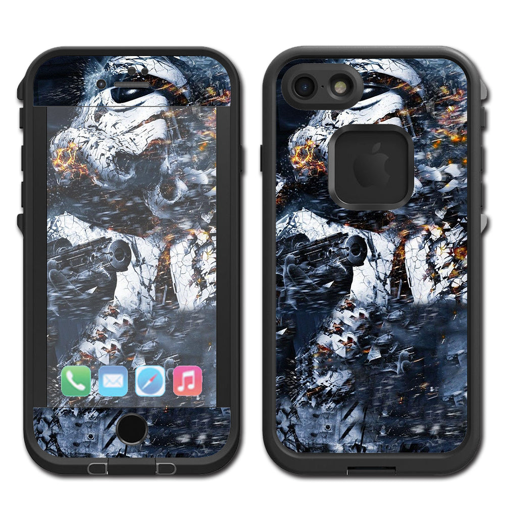  Crazy Storm Guy Lifeproof Fre iPhone 7 or iPhone 8 Skin