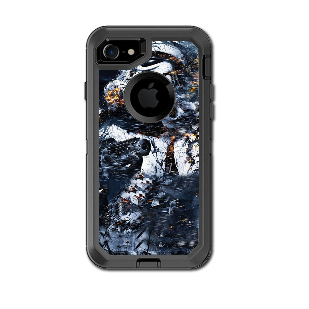  Crazy Storm Guy Otterbox Defender iPhone 7 or iPhone 8 Skin