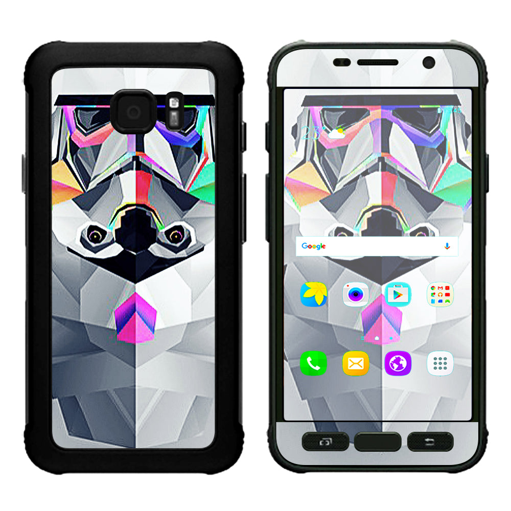  Abstract Trooper Samsung Galaxy S7 Active Skin