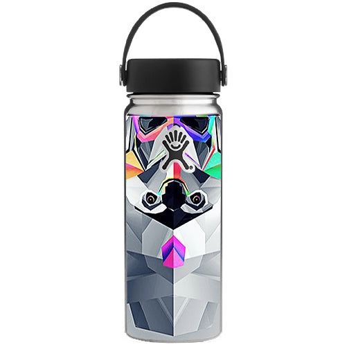  Abstract Trooper Hydroflask 18oz Wide Mouth Skin