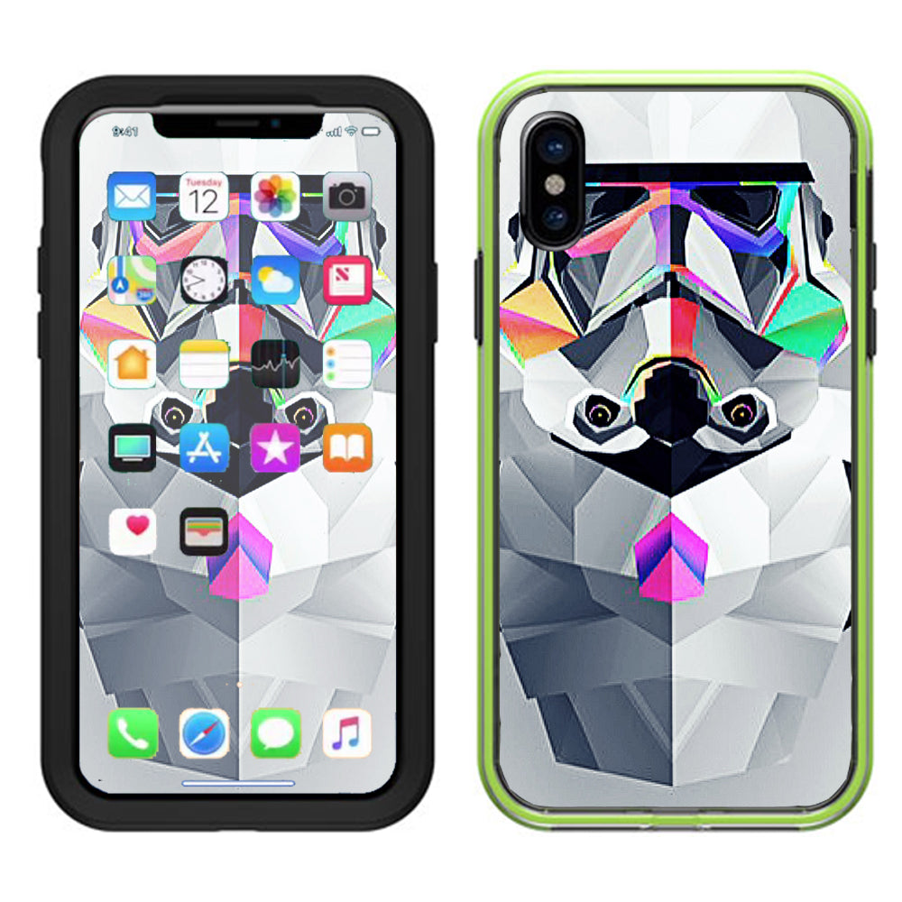  Abstract Trooper Lifeproof Slam Case iPhone X Skin