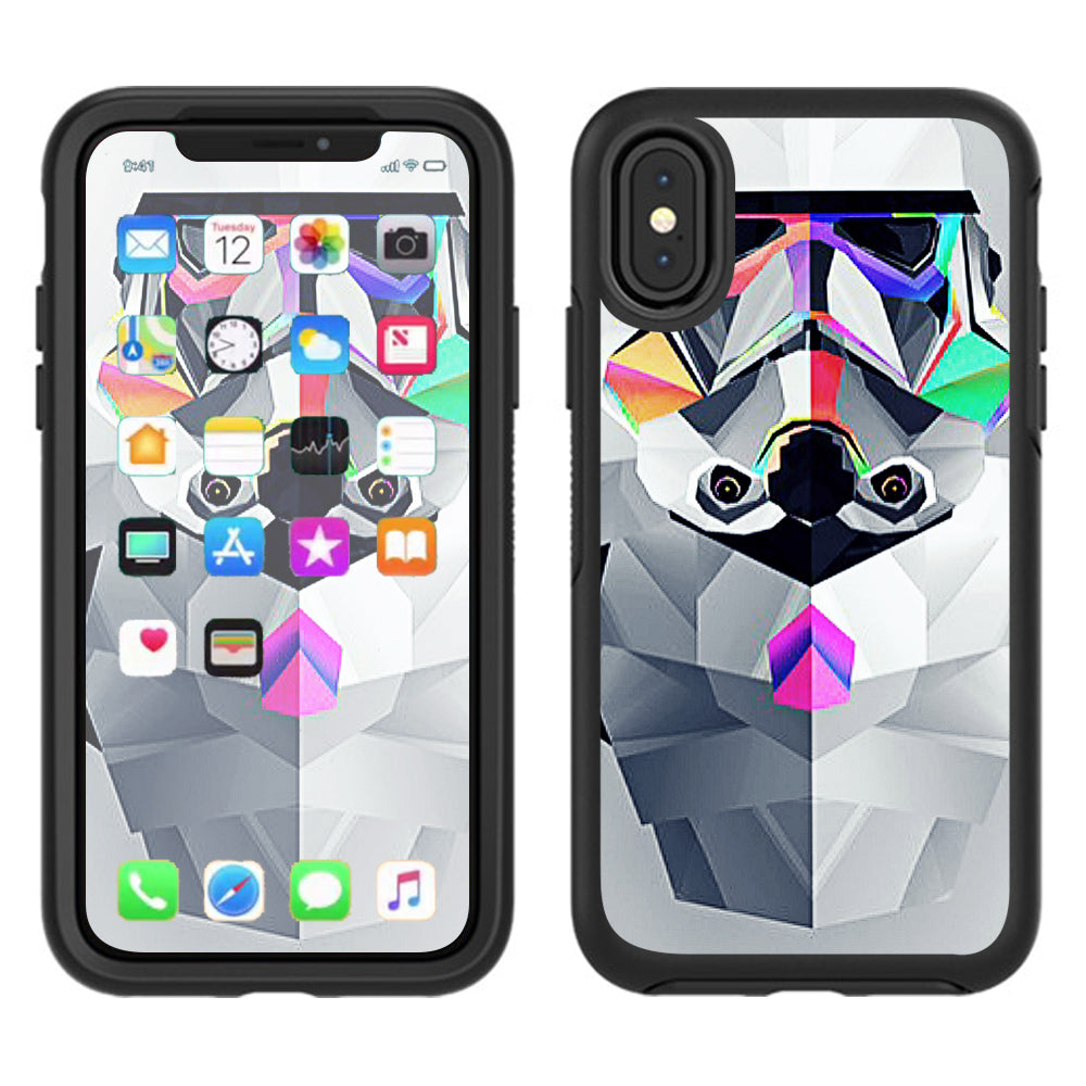  Abstract Trooper Otterbox Defender Apple iPhone X Skin