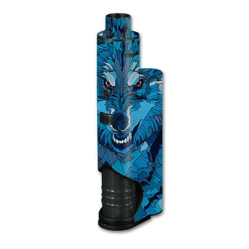  Blue Wolf Kangertech dripbox Skin