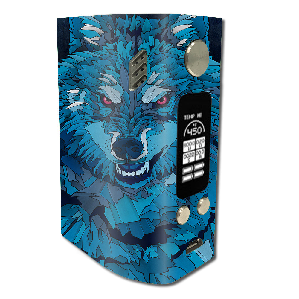  Blue Wolf Wismec Reuleaux RX300 Skin