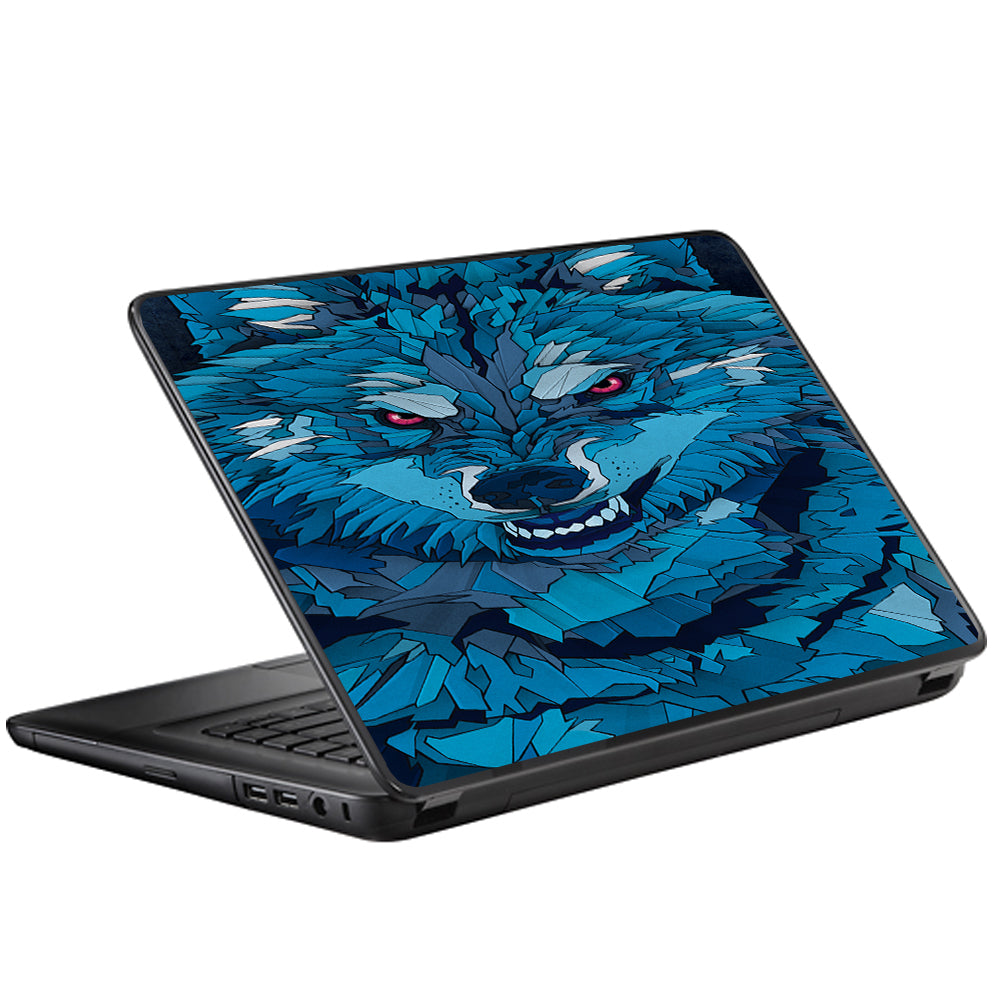  Blue Wolf Universal 13 to 16 inch wide laptop Skin