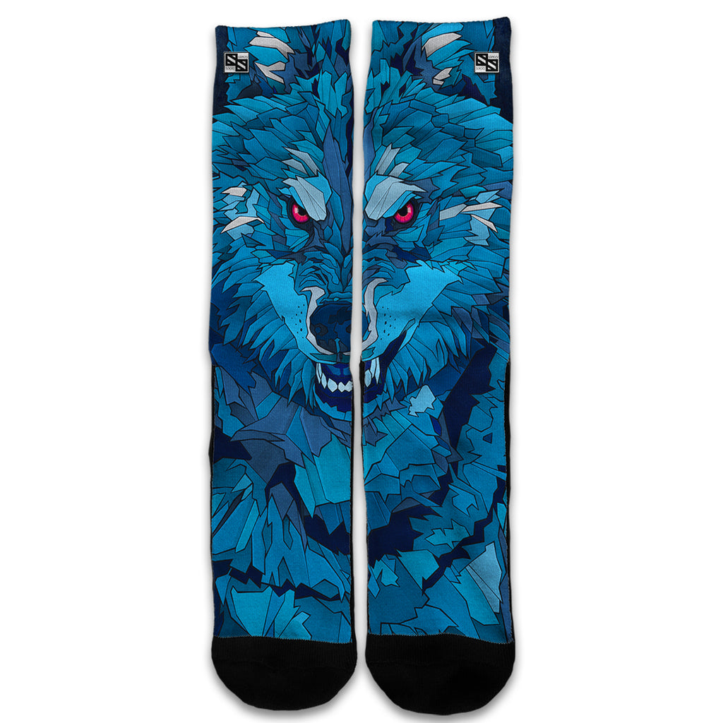  Blue Wolf Universal Socks
