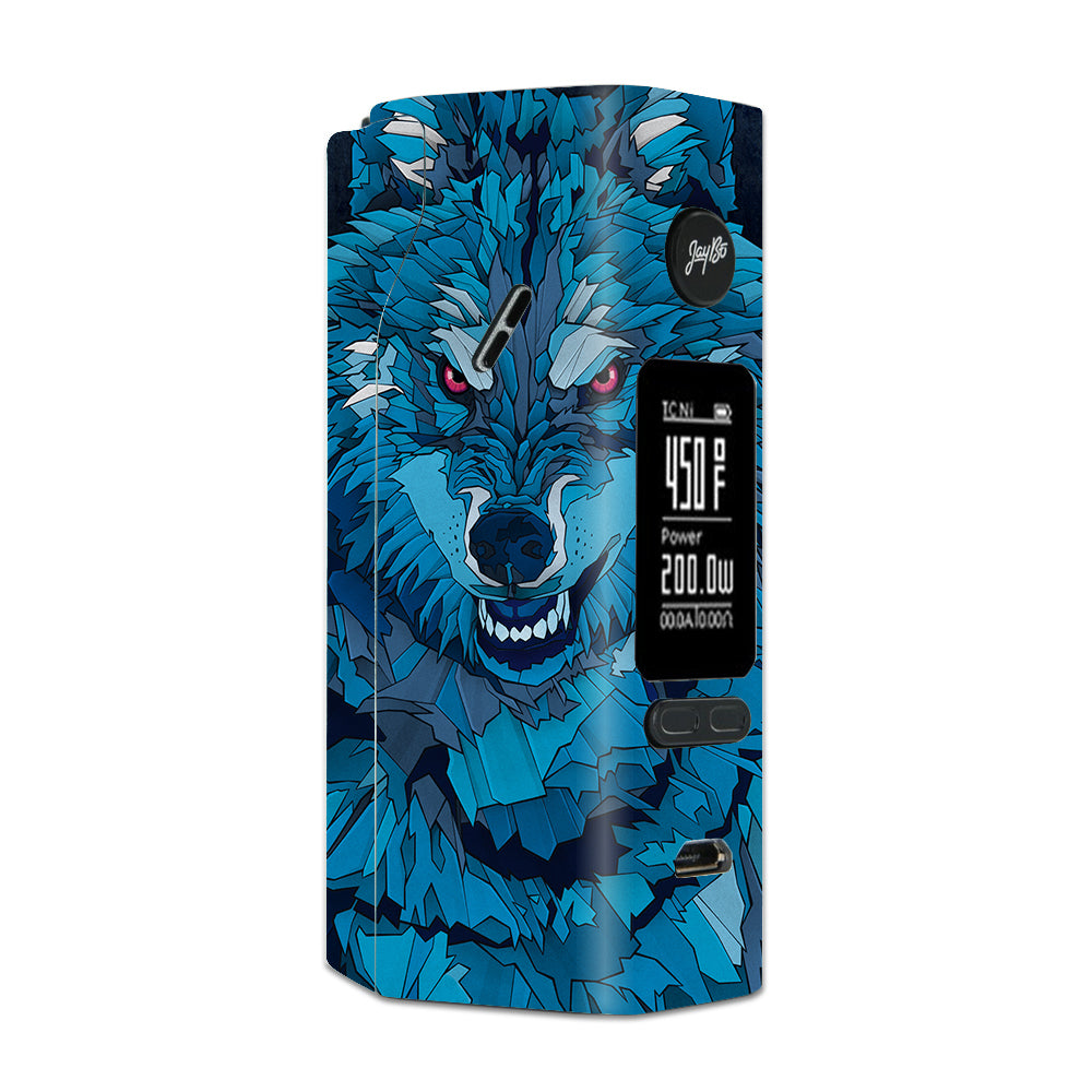  Blue Wolf Wismec Reuleaux RX 2/3 combo kit Skin