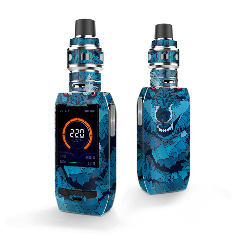  Blue Wolf Vaporesso Polar 220w Skin