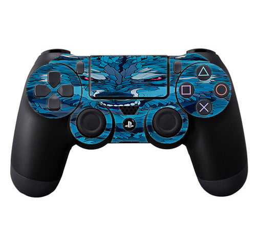  Blue Wolf Sony Playstation PS4 Controller Skin