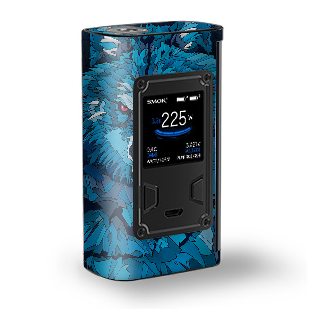 Blue Wolf Majesty Smok Skin