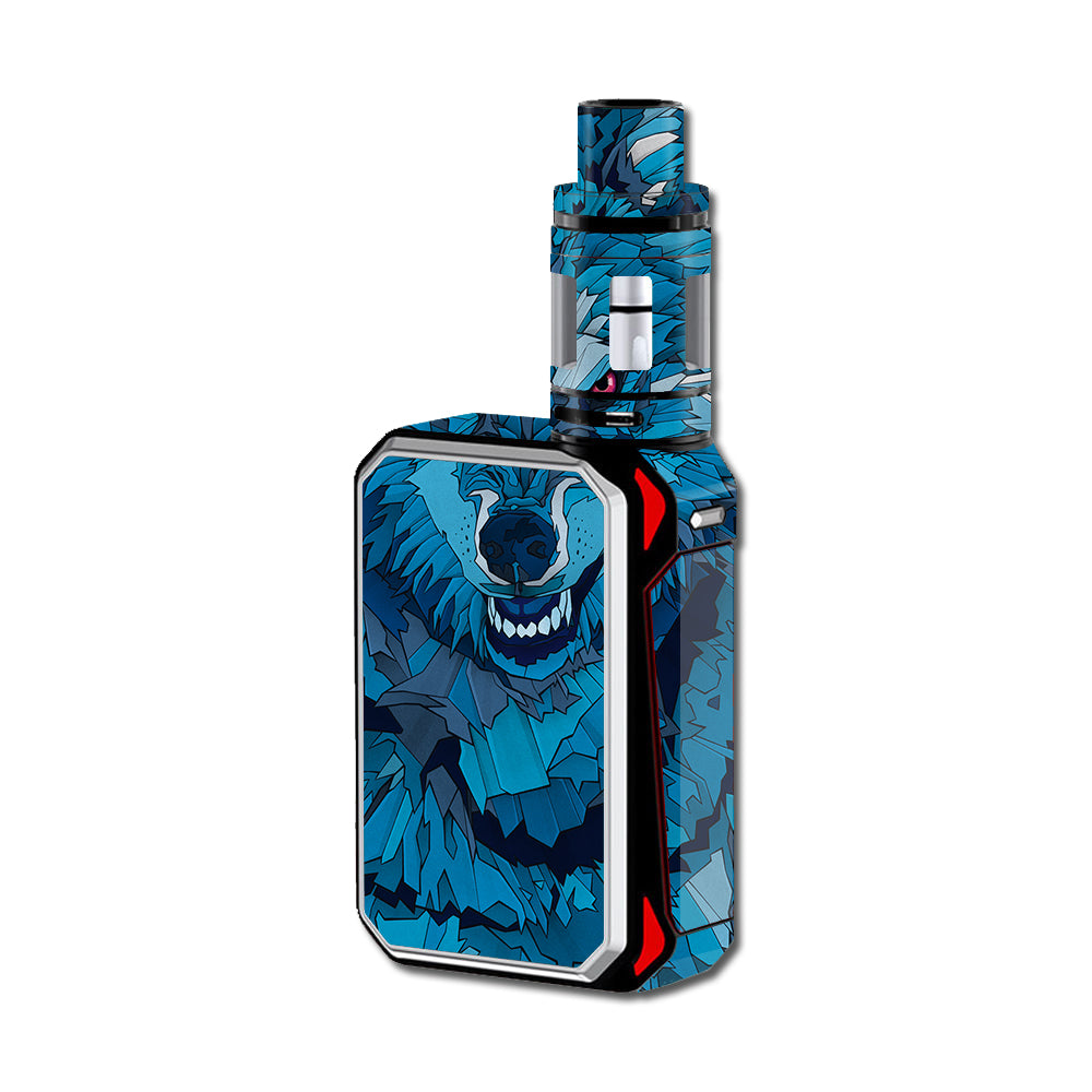  Blue Wolf Smok G-Priv 220W Skin
