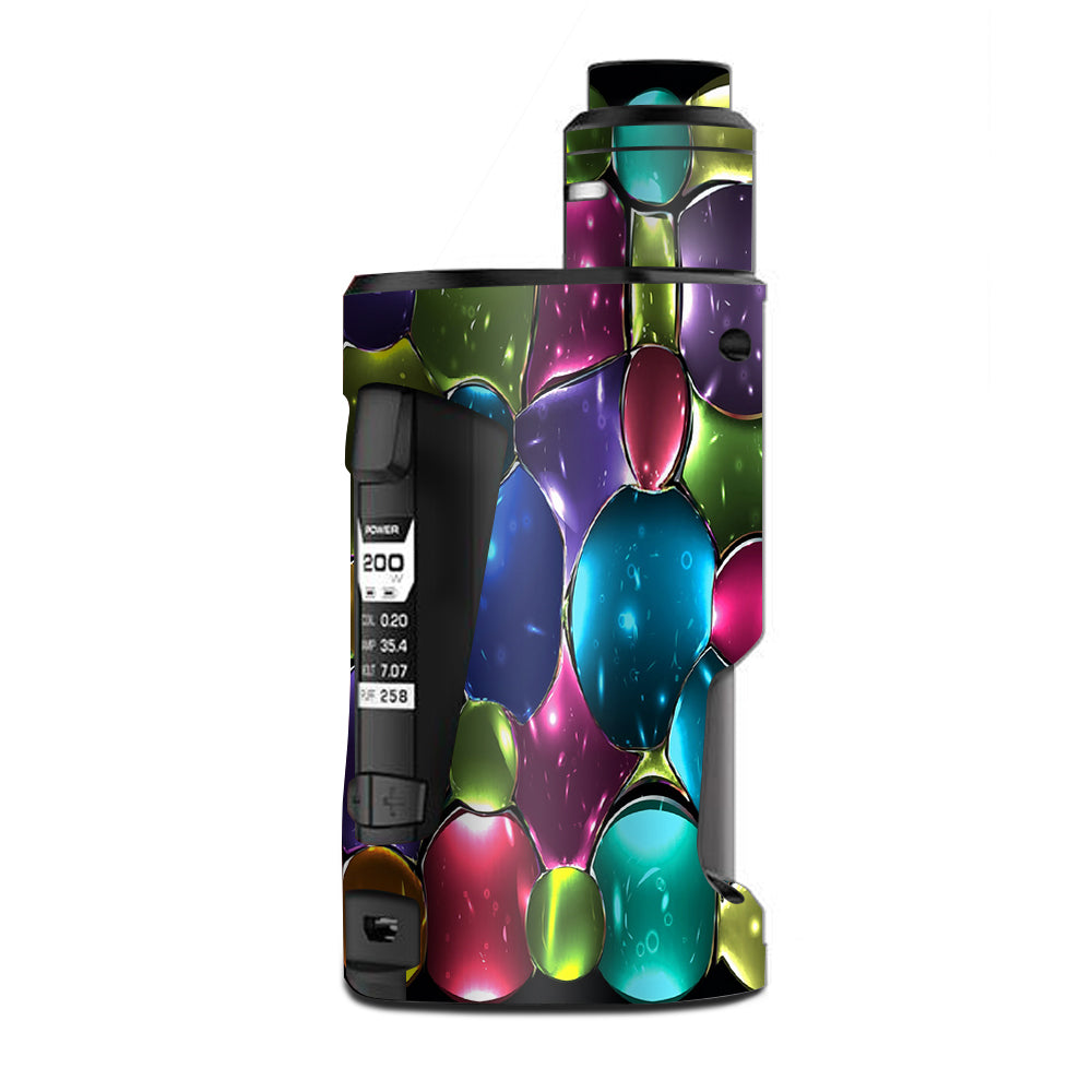 Stained Glass Bubbles G Box Squonk Geek Vape Skin