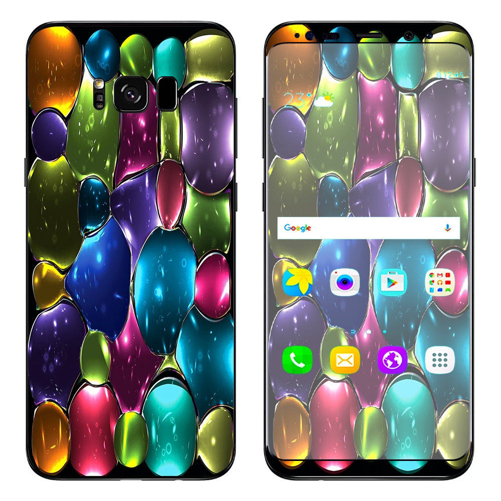  Stained Glass Bubbles Samsung Galaxy S8 Plus Skin