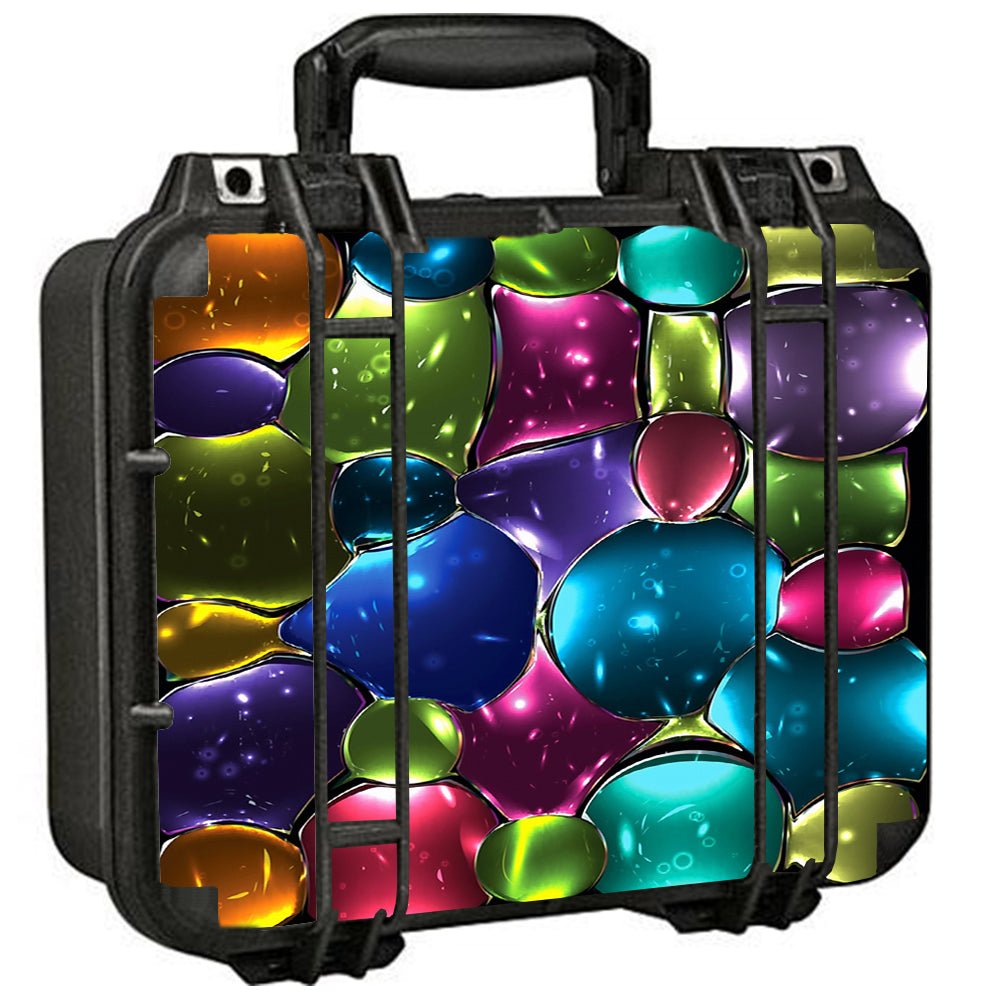  Stained Glass Bubbles Pelican Case 1400 Skin