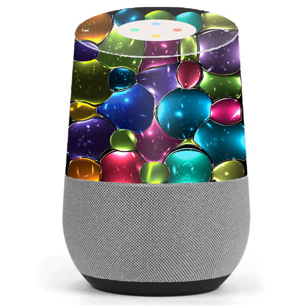  Stained Glass Bubbles Google Home Skin