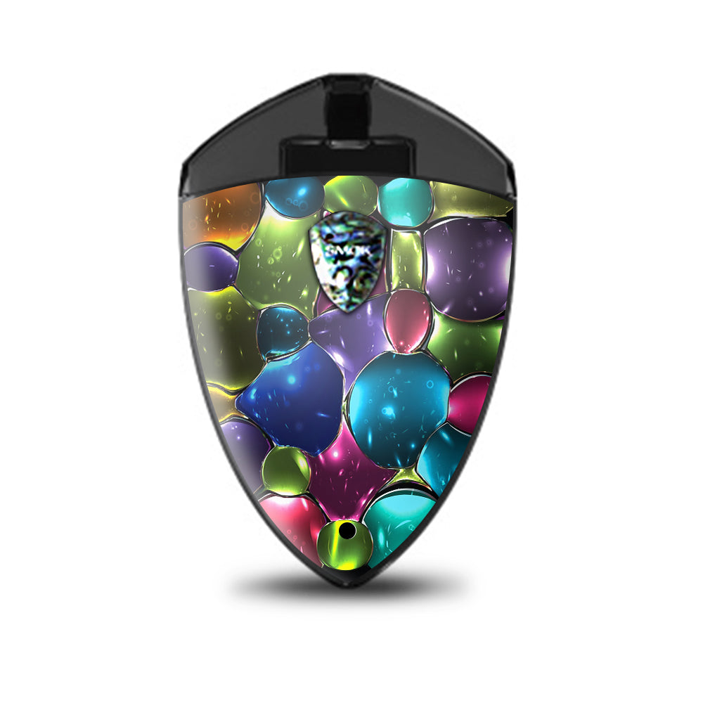  Stained Glass Bubbles Smok Rolo Badge Skin