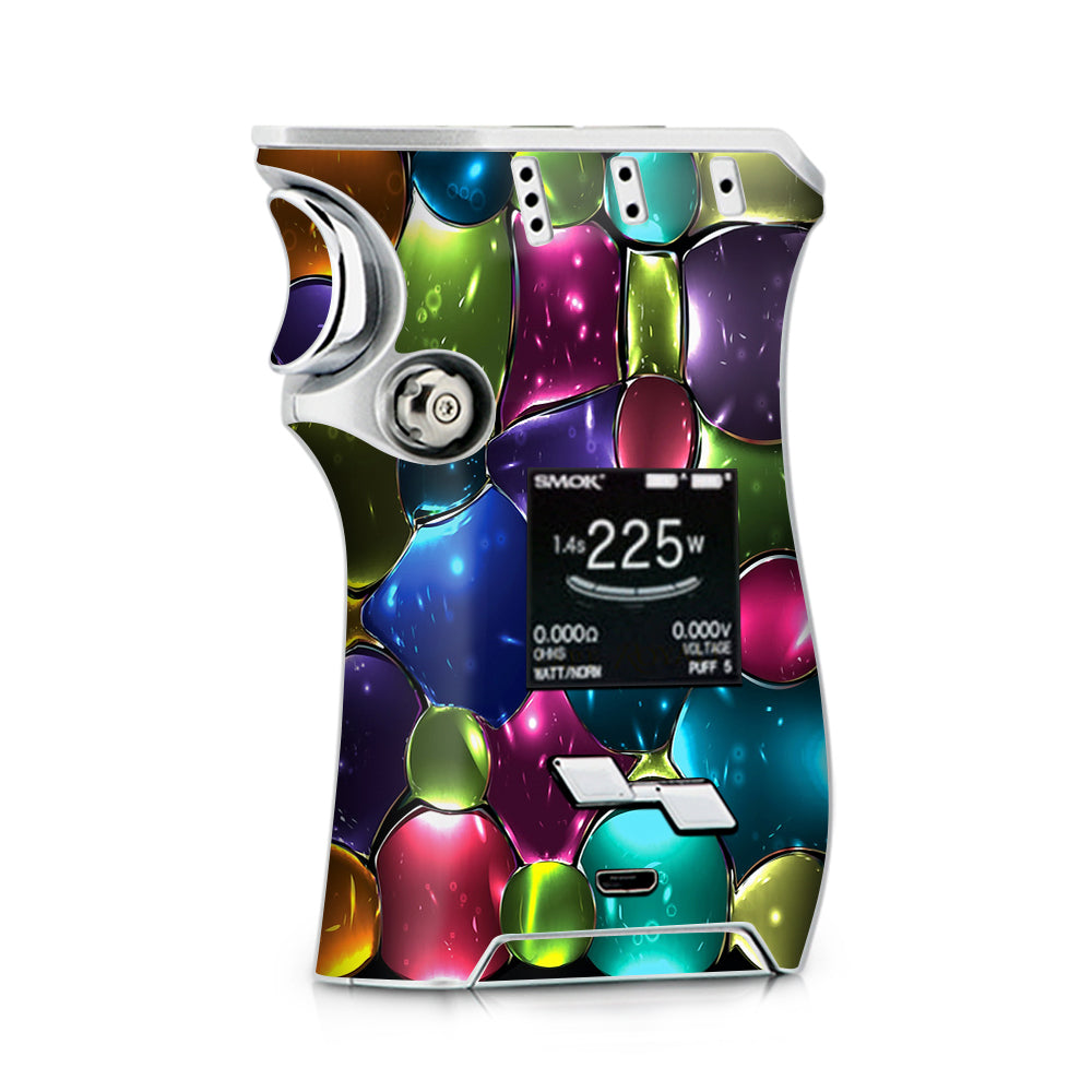  Stained Glass Bubbles Smok Mag kit Skin