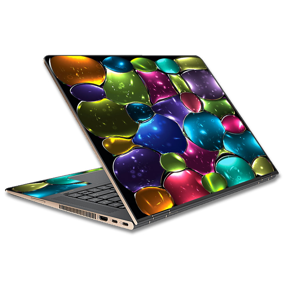  Stained Glass Bubbles HP Spectre x360 15t Skin