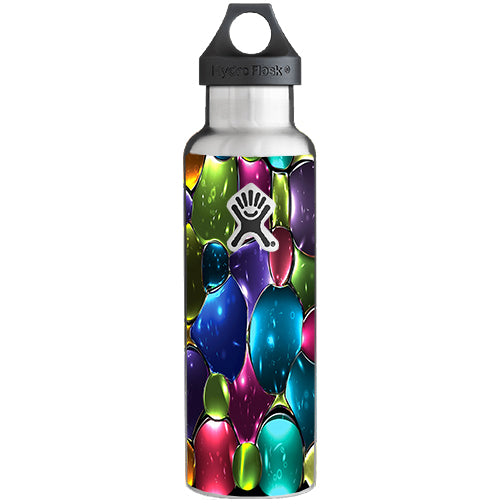  Stained Glass Bubbles Hydroflask 21oz Skin