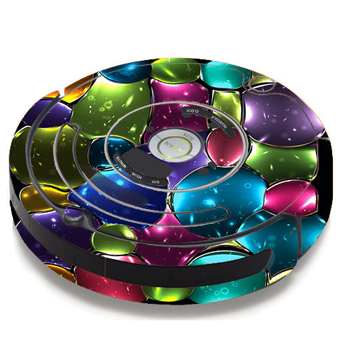  Stained Glass Bubbles iRobot Roomba 650/655 Skin