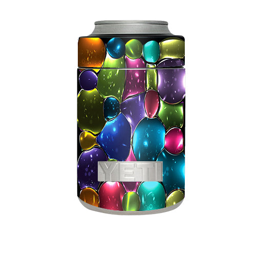  Stained Glass Bubbles Yeti Rambler Colster Skin