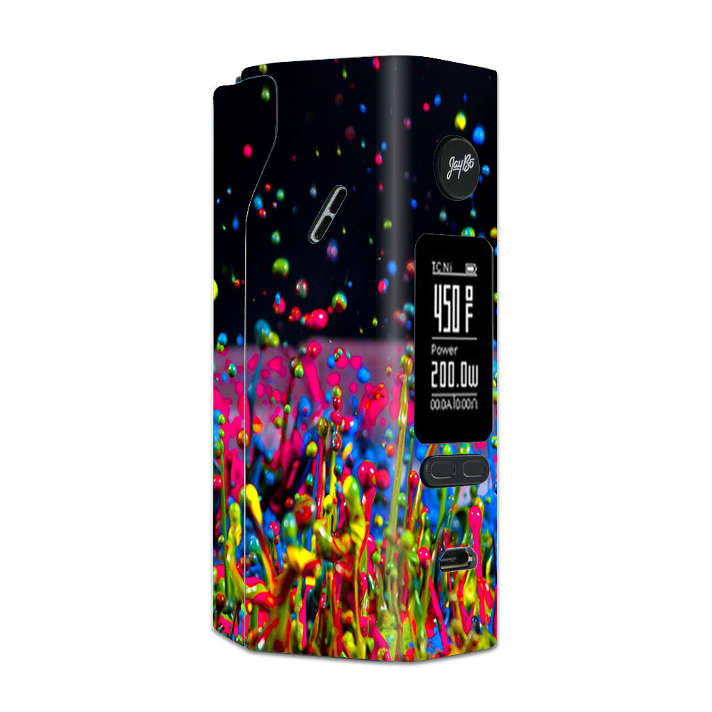  Splash Colorful Paint Wismec Reuleaux RX 2/3 combo kit Skin