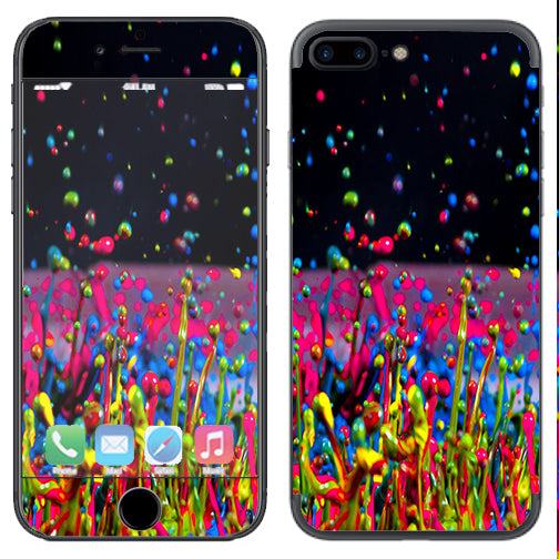  Splash Colorful Paint Apple  iPhone 7+ Plus / iPhone 8+ Plus Skin