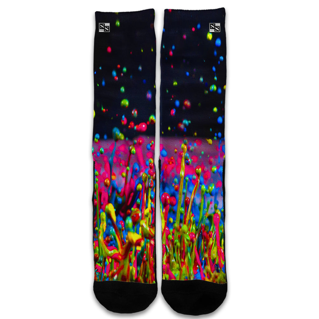  Splash Colorful Paint Universal Socks