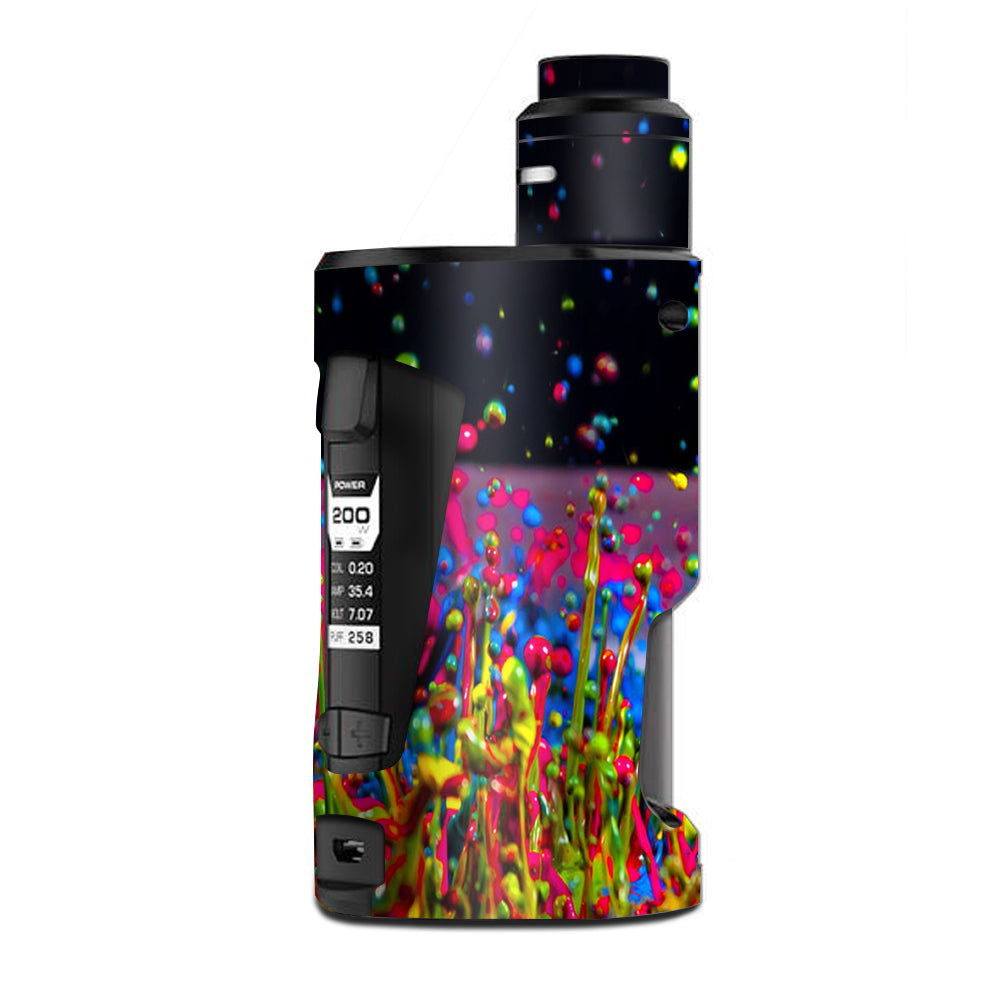  Splash Colorful Paint G Box Squonk Geek Vape Skin