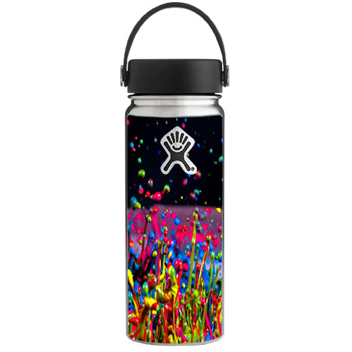 Splash Colorful Paint Hydroflask 18oz Wide Mouth Skin