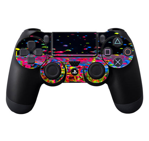  Splash Colorful Paint Sony Playstation PS4 Controller Skin