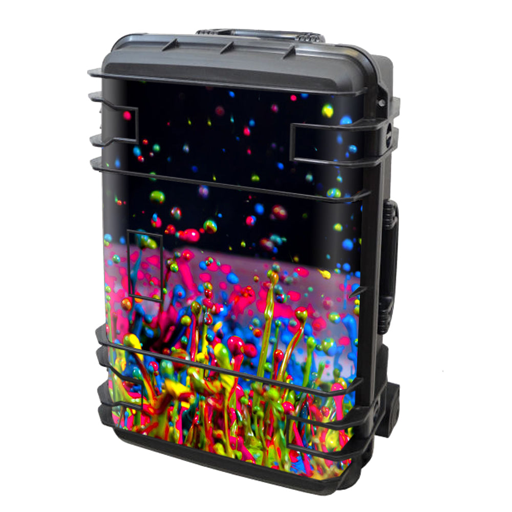  Splash Colorful Paint Seahorse Case Se-920 Skin