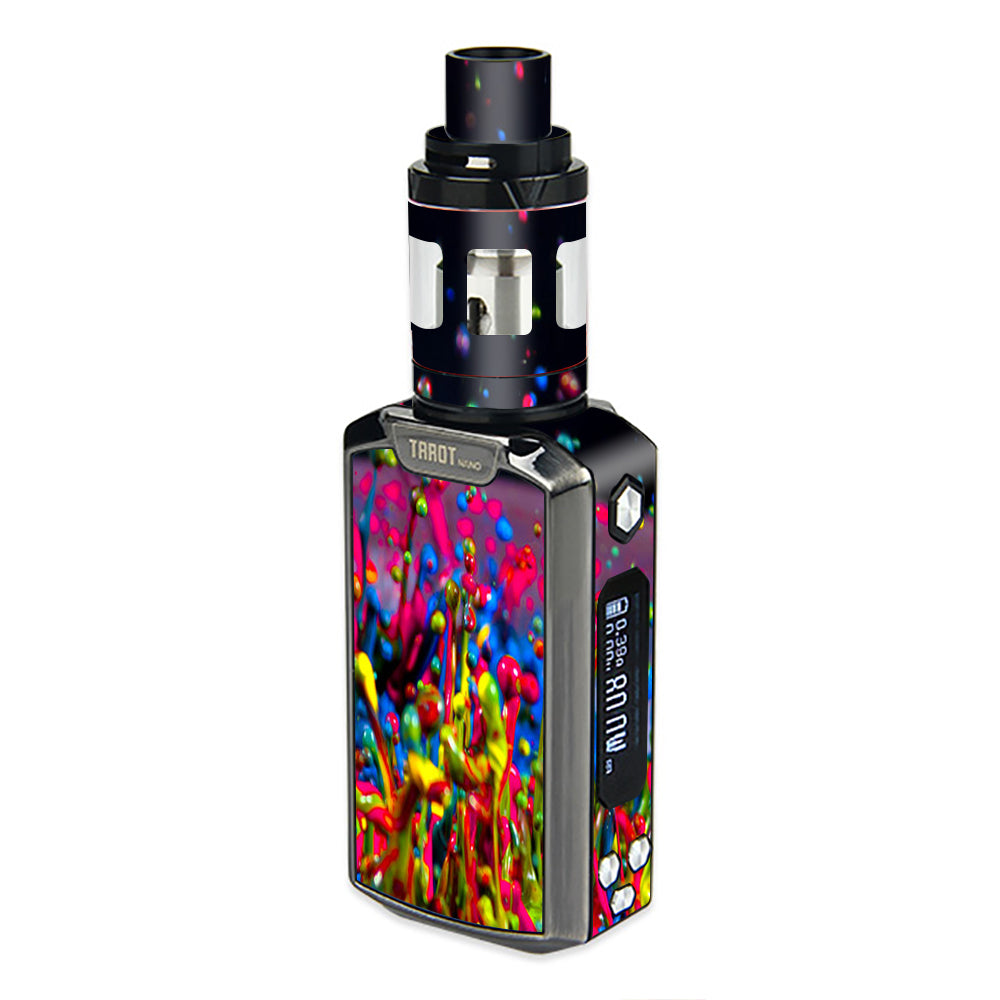  Splash Colorful Paint Vaporesso  Tarot Nano Skin