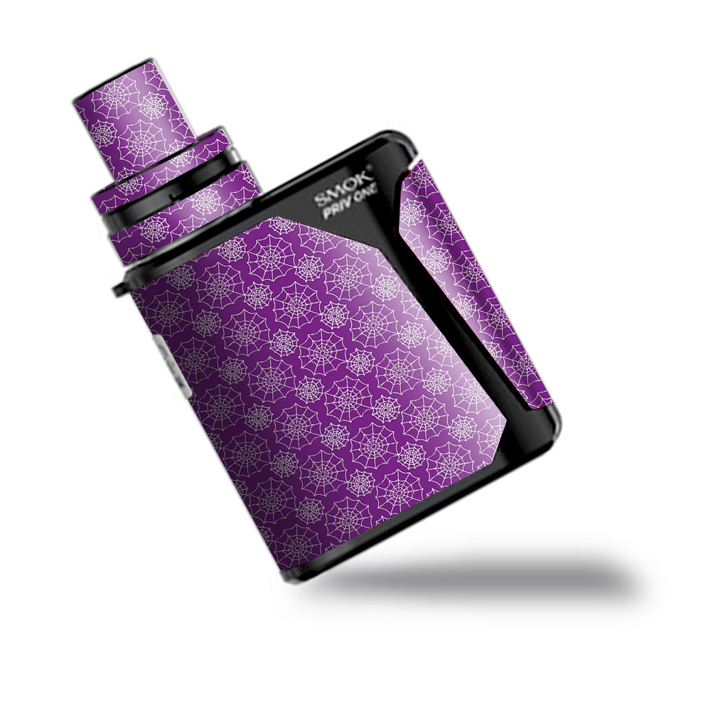  Spider Web Pattern Smok Priv One Skin