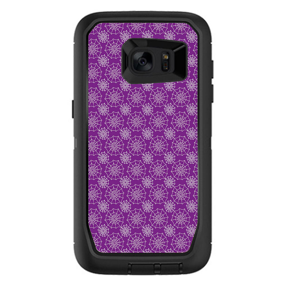  Spider Web Pattern Otterbox Defender Samsung Galaxy S7 Edge Skin