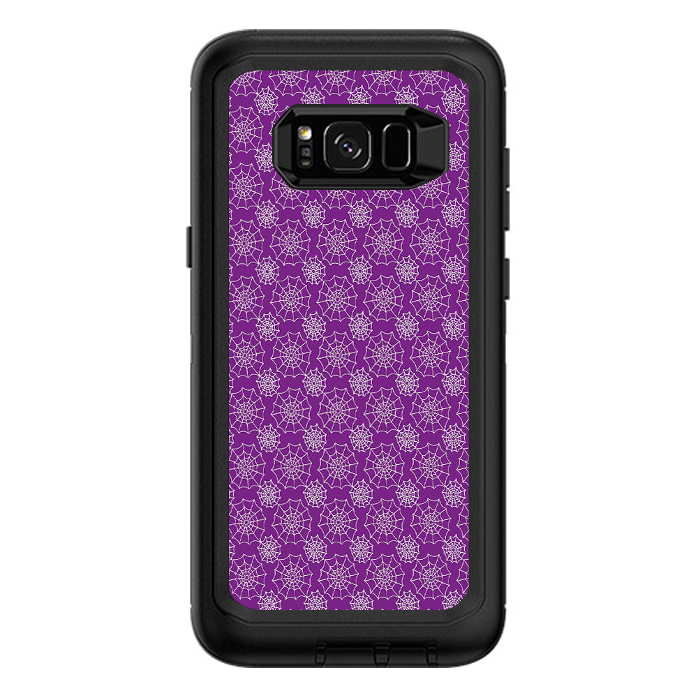  Spider Web Pattern Otterbox Defender Samsung Galaxy S8 Plus Skin