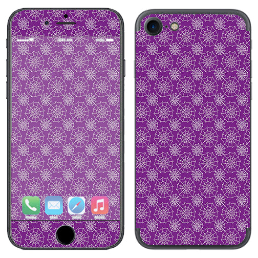  Spider Web Pattern Apple iPhone 7 or iPhone 8 Skin