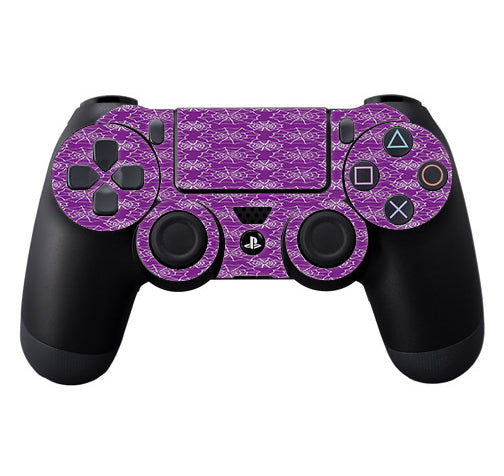  Spider Web Pattern Sony Playstation PS4 Controller Skin