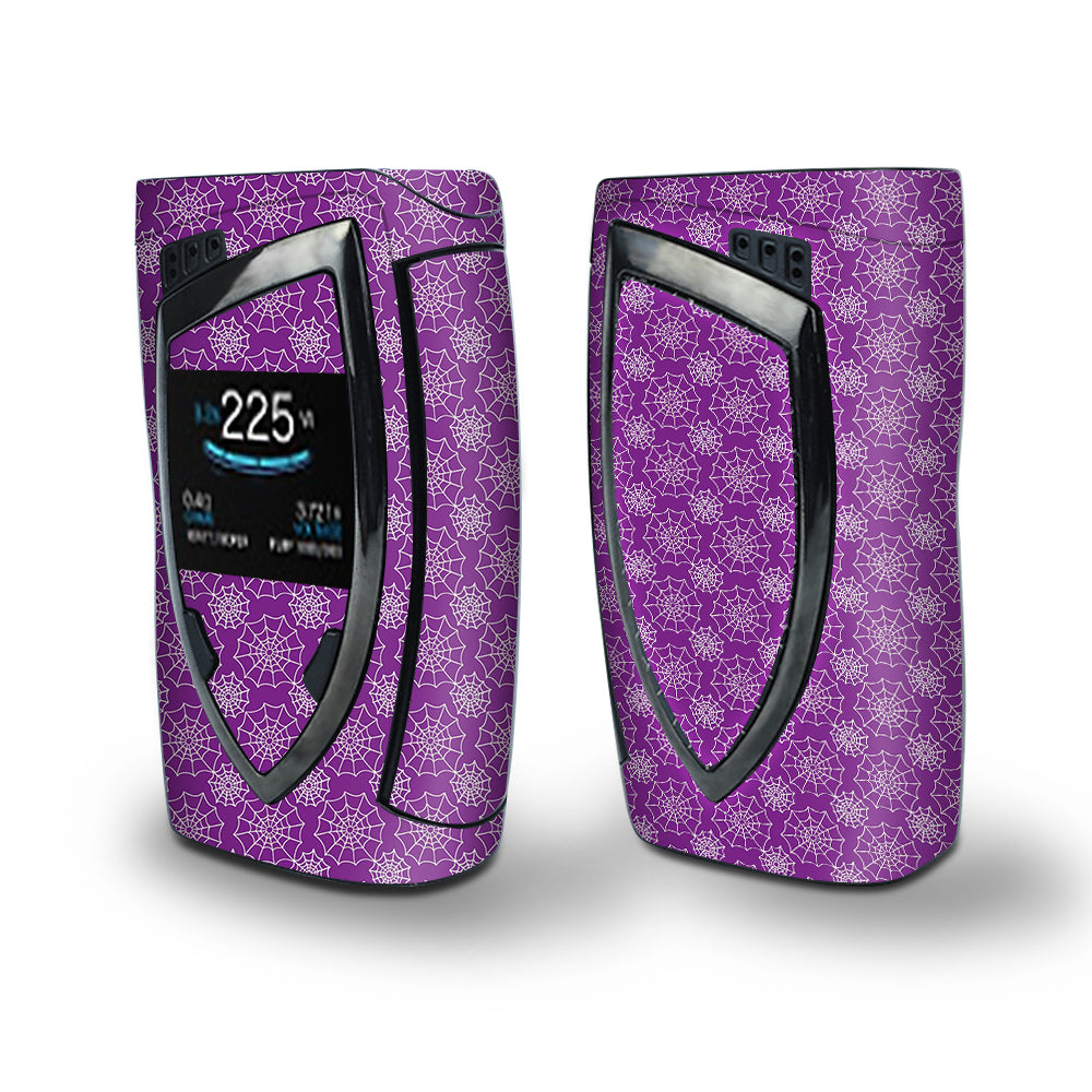 Skin Decal Vinyl Wrap for Smok Devilkin Kit 225w Vape (includes TFV12 Prince Tank Skins) skins cover/ Spider Web Pattern