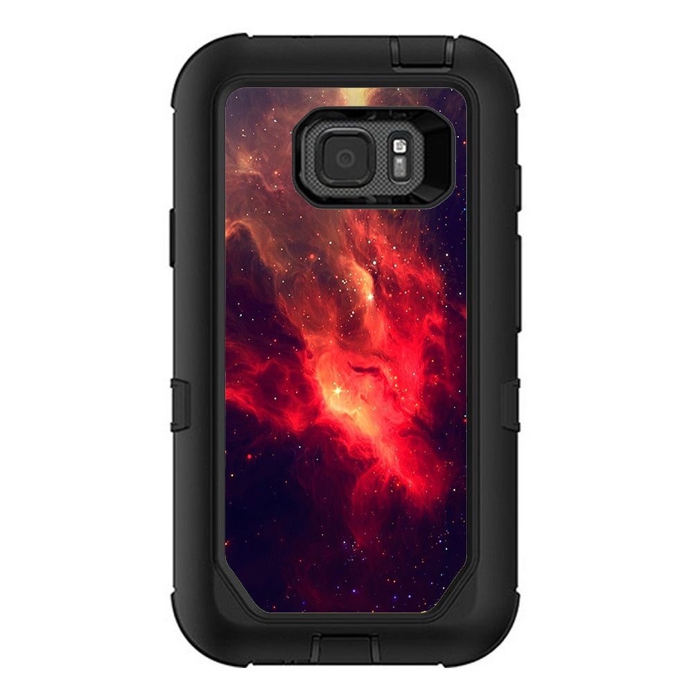  Space Clouds Galaxy Otterbox Defender Samsung Galaxy S7 Active Skin