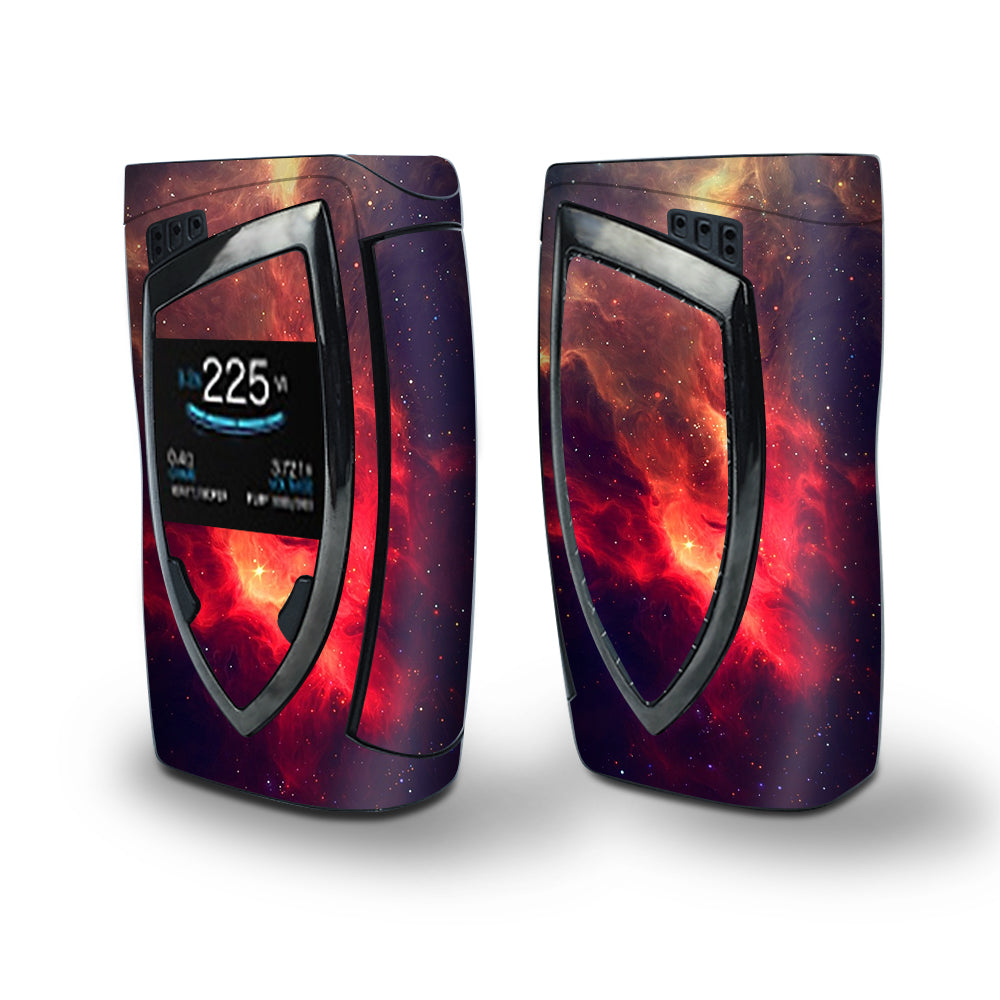 Skin Decal Vinyl Wrap for Smok Devilkin Kit 225w Vape (includes TFV12 Prince Tank Skins) skins cover/ Space Clouds Galaxy