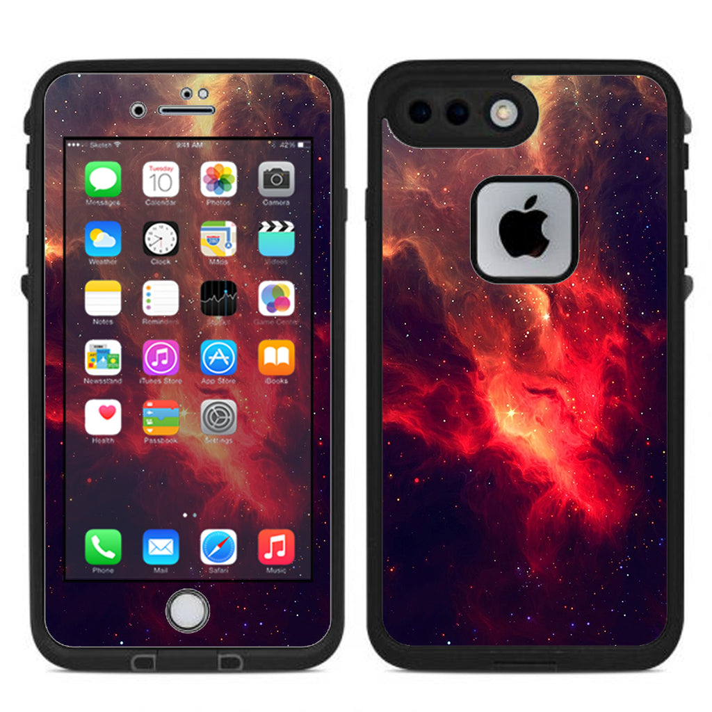  Space Clouds Galaxy Lifeproof Fre iPhone 7 Plus or iPhone 8 Plus Skin