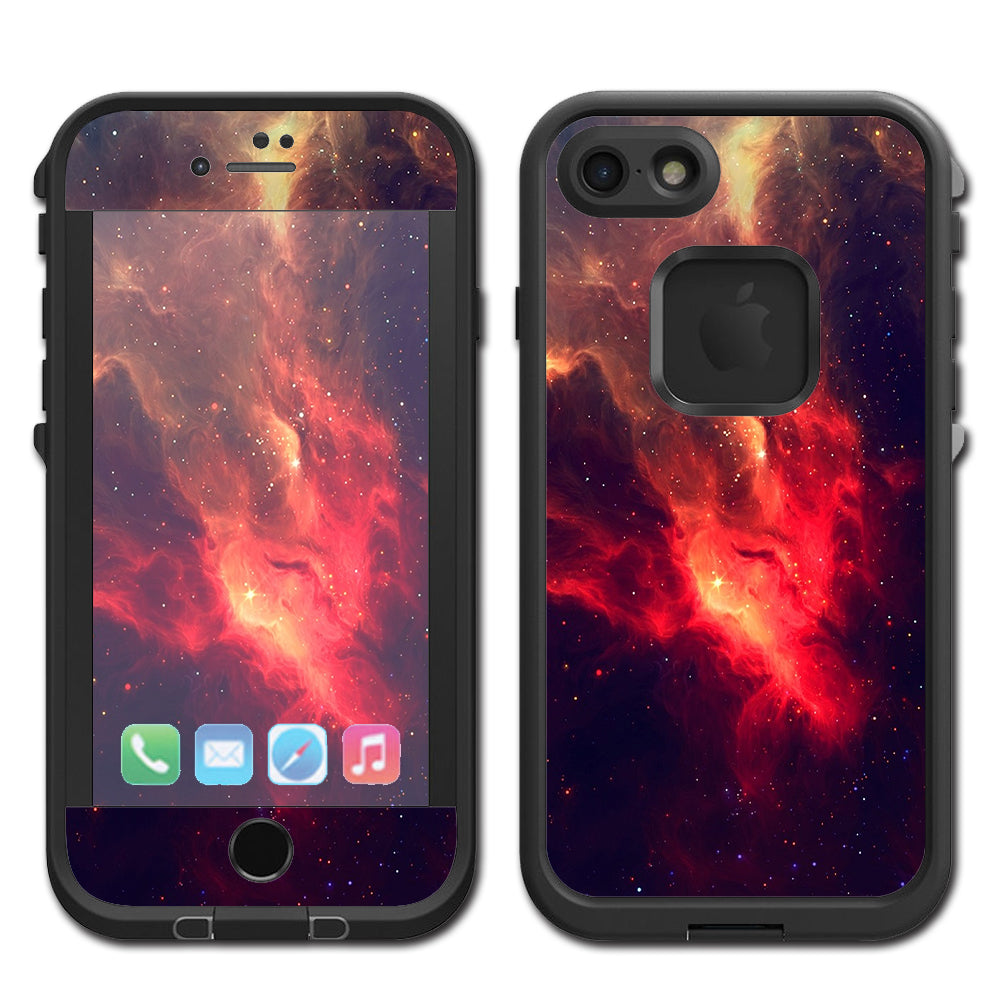  Space Clouds Galaxy Lifeproof Fre iPhone 7 or iPhone 8 Skin