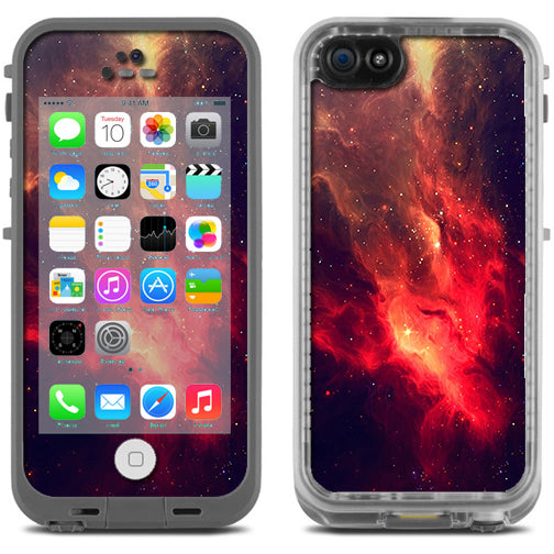  Space Clouds Galaxy Lifeproof Fre iPhone 5C Skin