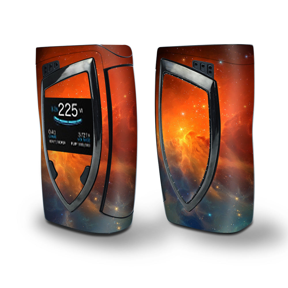 Skin Decal Vinyl Wrap for Smok Devilkin Kit 225w Vape (includes TFV12 Prince Tank Skins) skins cover/ Space Clouds Nebula